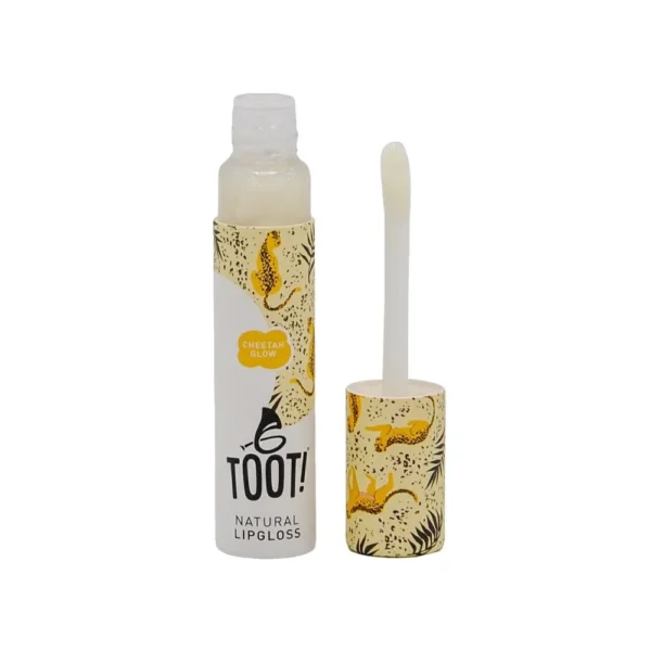 TOOT Φυσικό Lipgloss Cheetah Glow Διάφανο Χρυσό