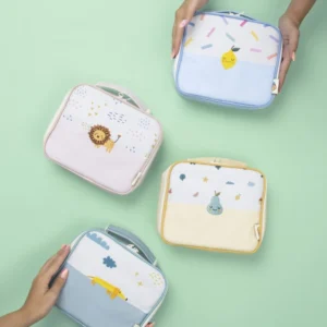 The Cotton Cloud Lunchbag Wild Child - Παιδική Θερμομονωτική Τσάντα Φαγητού Ροζ