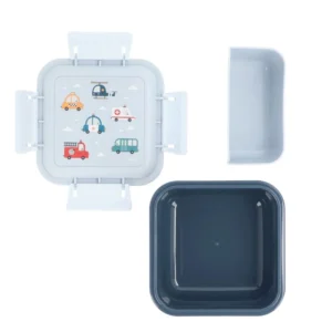 Tutete lunch box City Cars 780ml με εσωτερικό δοχείο και πιρουνάκι