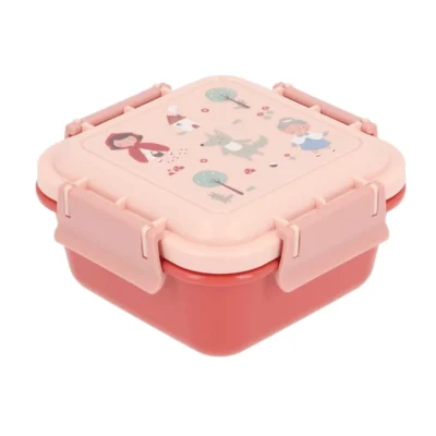 Tutete lunch box Κοκκινοσκουφίτσα 780ml με εσωτερικό δοχείο και πιρουνάκι