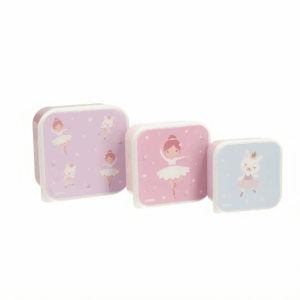 Tutete Σετ 3 Lunch Boxes Ballet