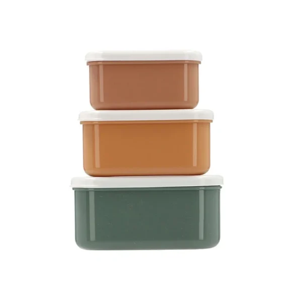 Tutete σετ 3 lunch boxes Trucks για σχολικά γεύματα