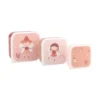 Tutete σετ 3 lunch boxes Wild Fairies για σχολικά γεύματα
