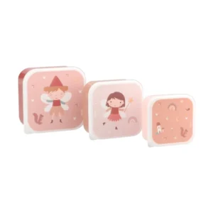 Tutete σετ 3 lunch boxes Wild Fairies για σχολικά γεύματα