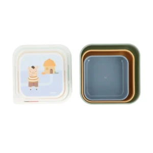 Tutete Σετ 3 Lunch Boxes Τα Τρία Γουρουνάκια