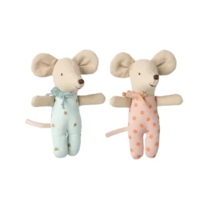 Maileg διδυμάκια baby mice σε σπιρτόκουτο
