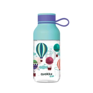 Quokka Ice Kids WITH STRAP BALLOONS Παιδικό Παγούρι γαλάζιο 430ml