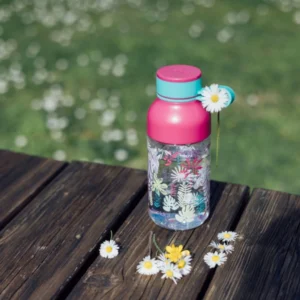 Quokka Ice Kids Zebras Παιδικό Παγούρι Pink 430ml