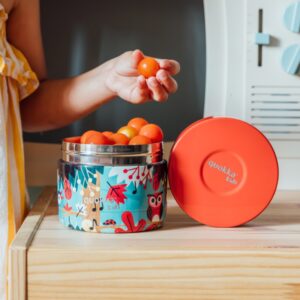 Quokka Δοχείο Φαγητού Inox Birds 360ml