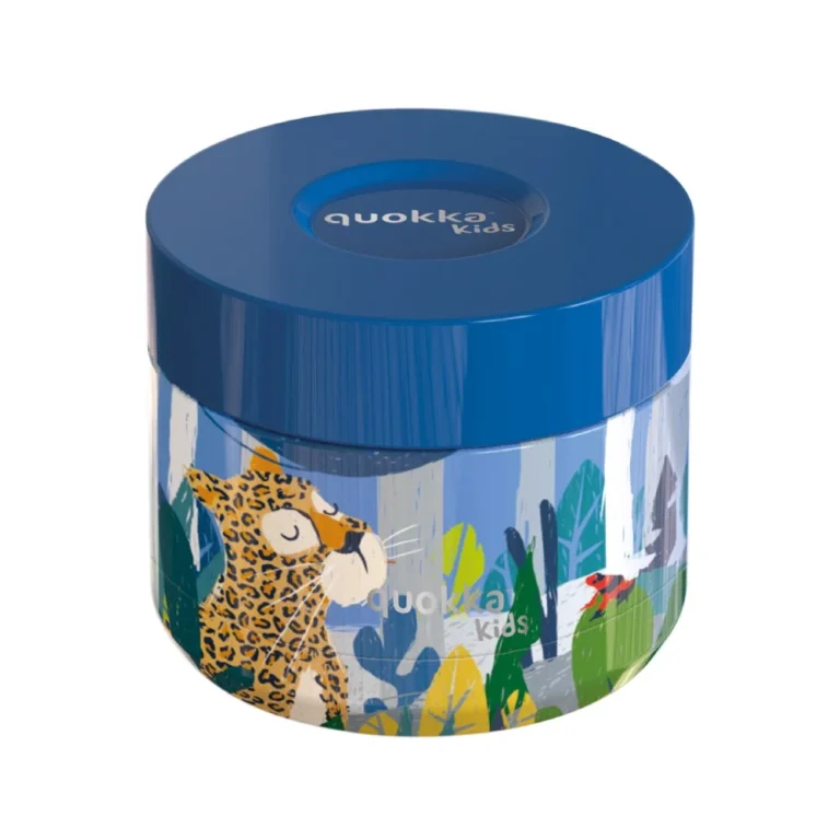Quokka Δοχείο Φαγητού Inox Jungle 360ml | Διατήρηση Θερμοκρασίας 4 Ώρες