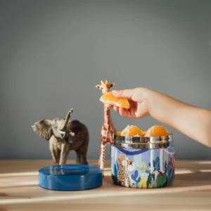 Quokka Δοχείο Φαγητού Inox Jungle 360ml