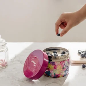 Quokka Δοχείο Φαγητού Inox Zebras 360ml