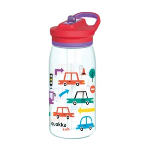 Quokka Παγούρι με Στόμιο Glow Cars 580ml