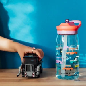 Quokka Παγούρι με Στόμιο Glow Cars 580ml