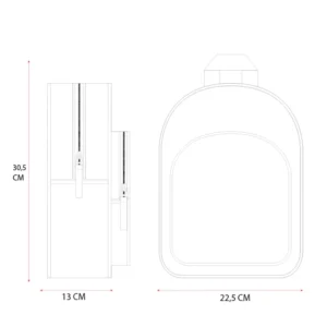 Παιδικό σακίδιο 3D Stitch Likewise ροζ