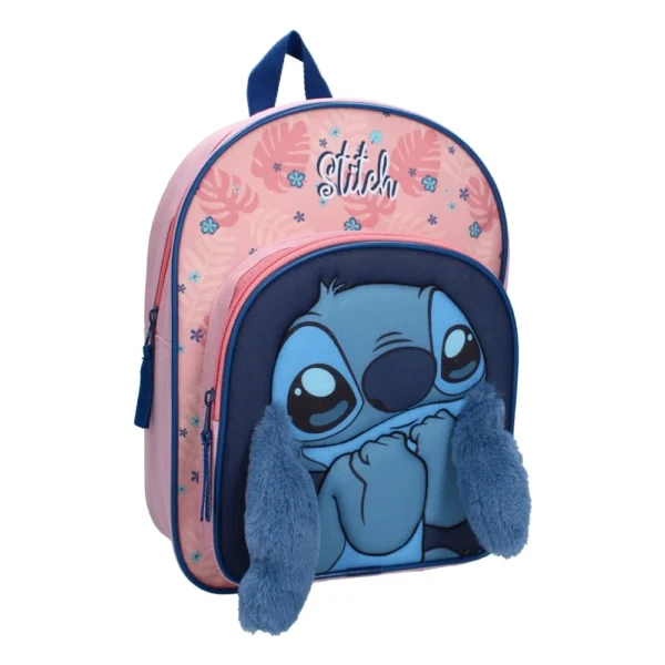 Παιδικό σακίδιο 3D Stitch Likewise ροζ