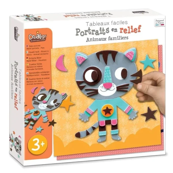 Crealign Χειροτεχνίες Foam Pets με Καβαλέτο