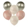 Latex Μπαλόνια Crème Rose 6 τεμάχια