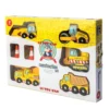 Le Toy Van Ξύλινα Οχήματα Εργοταξίου για Παιδιά
