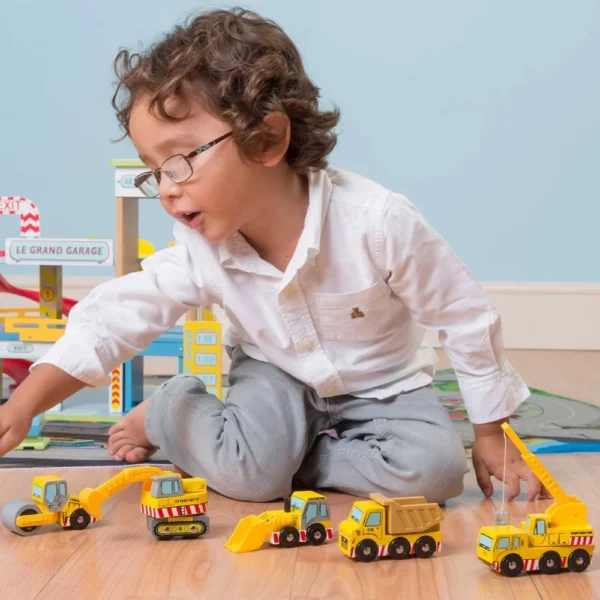 Le Toy Van Ξύλινα Οχήματα Εργοταξίου για Παιδιά