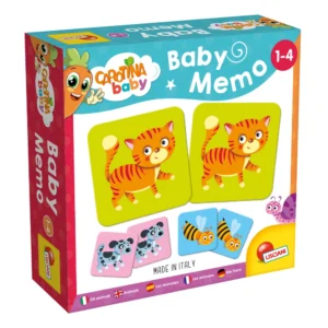 Carotina Baby Memo Animals – Εκπαιδευτικό Παιχνίδι Μνήμης με Ζωάκια