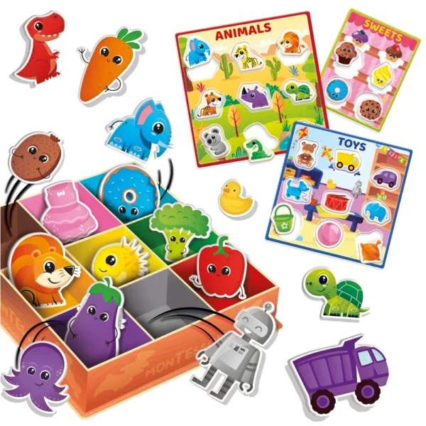 Lisciani Montessori Baby Ταξινόμηση Χρωμάτων Εκπαιδευτικό Παιχνίδι