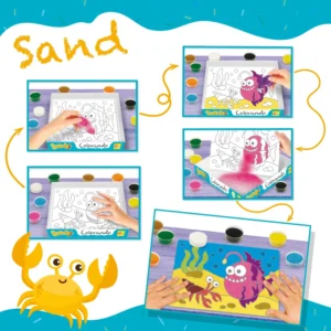Lisciani Sandy Colorando Ζωγραφική με Άμμο για Παιδιά 4+ Ετών