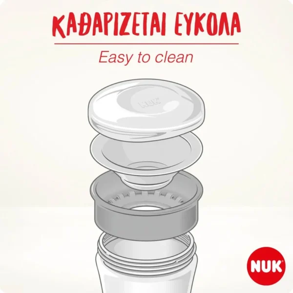 NUK Mini Magic Cup Night Εκπαιδευτικό Ποτηράκι 360° 160ml