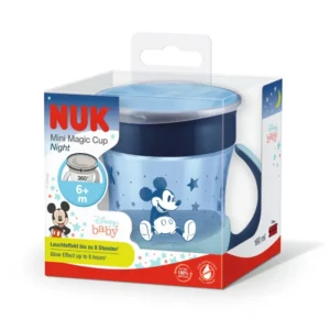 NUK Mini Magic Cup Night Εκπαιδευτικό Ποτηράκι 360° 160ml