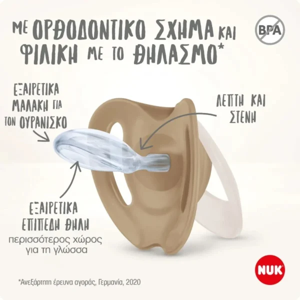 NUK Peppa Pig Star Πιπίλα Σιλικόνης Μέγεθος 1 2 Τεμάχια