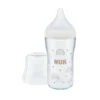 NUK Μπιμπερό Perfect Match Γυάλινο 120ml με Θηλή Σιλικόνης και Δείκτη Θερμοκρασίας