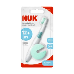 NUK Εκπαιδευτική Οδοντόβουρτσα 12+ Μηνών με Προστατευτικό Δακτύλιο