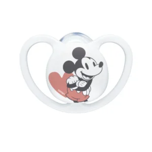 NUK Πιπίλα Space Mickey White 18-36 Μηνών