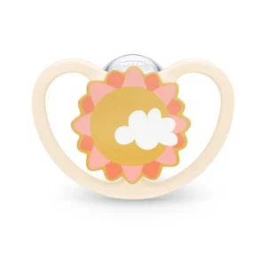 NUK Space Πιπίλα Σιλικόνης 6–18 Μηνών – Σχέδιο Flower