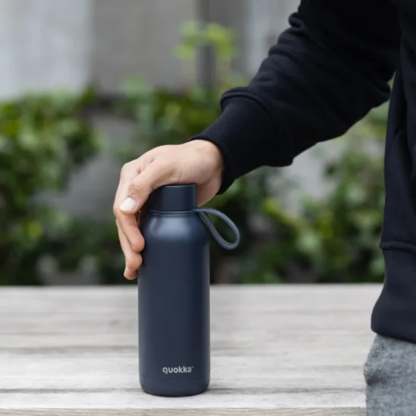 Quokka Steel Μπουκάλι Θερμός 510ml Slate