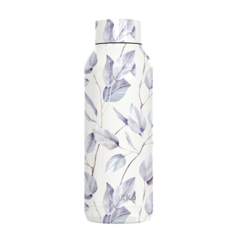 Quokka Solid Θερμός 510ml Gray Bouquet