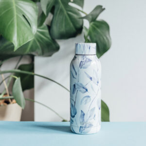 Quokka Solid Θερμός 510ml Gray Bouquet