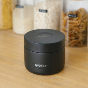 Quokka Θερμός Φαγητού 360ml Μαύρος