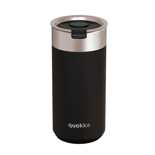 Quokka Παγούρι Θερμός για Καφέ 400ml Carbon Black