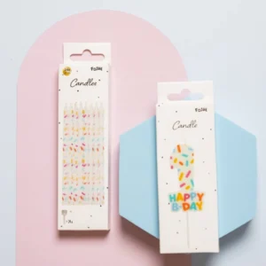 Κεράκι Γενεθλίων Cozy Sprinkles Αριθμός 0 Πολύχρωμο