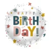 Μπαλόνι Happy Birthday Twinkle Dots 45εκ