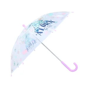 Παιδική ομπρέλα Stitch Rainy Days με ροζ λεπτομέρειες