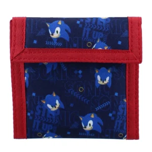 Παιδικό πορτοφόλι Sonic με θήκες