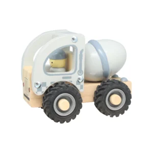 Magni Ξύλινη Μπετονιέρα με Ρόδες και Φιγούρα