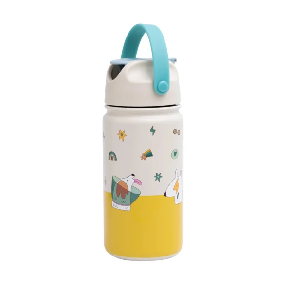 The Cotton Cloud Παγούρι Θερμός Funky Dogs 420ml