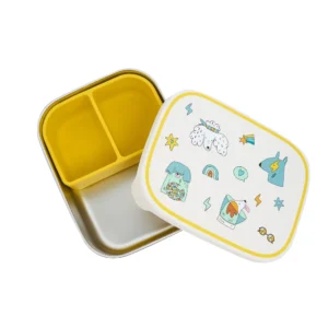 The Cotton Cloud Ανοξείδωτο Φαγητοδοχείο Funky Dogs