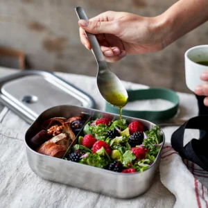 Black + Blum stainless steel lunch box 1L leakproof