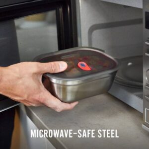 Black + Blum microwaveable stainless steel lunch box