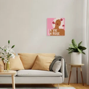 Figured’Art La Vie En Rose painting by numbers 20x20