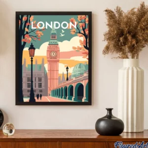 Figured’Art London painting by numbers 40x50